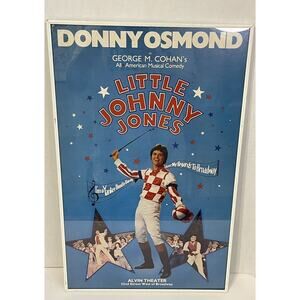 Donny Osmond Little Johnny Jones Broadway Poster 21x14 Framed Vintage